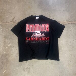 Vintage Dale Earnhardt Intimidator NASCAR T-Shirt Chase Authentics Black XL